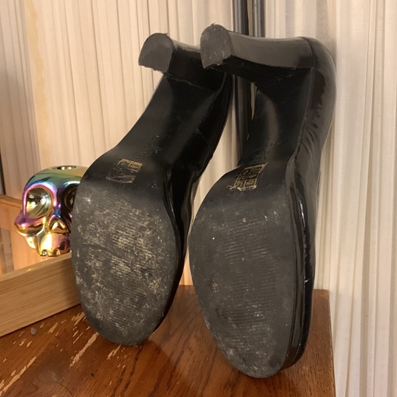 Black PVC Heels / $10 BUNDLE ITEM - Picture 2 of 5